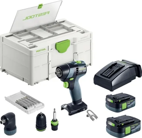 Festool Akku bore-/skrumaskin TXS 12 2,5-Set