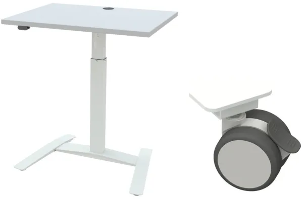 Single hev-og-senkebord - Hjul