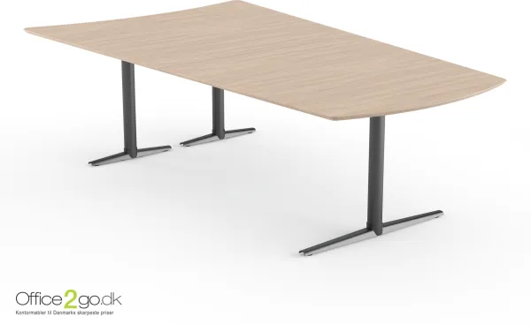 Switch Media møtebord - 8 personer - 250 cm.